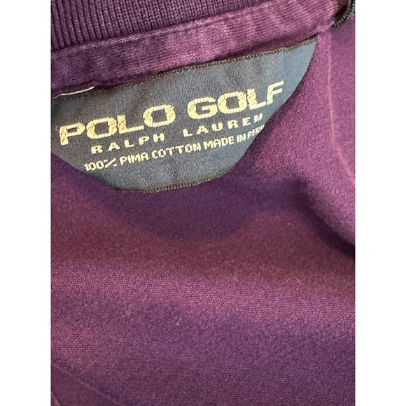 Ralph Lauren Polo Golf purple short sleeves golf shirt size Medium - Picture 3 of 9